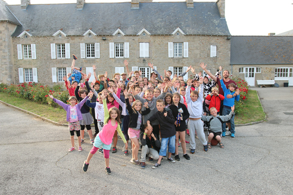 Photo de groupe de la colonie Imbranville 2015